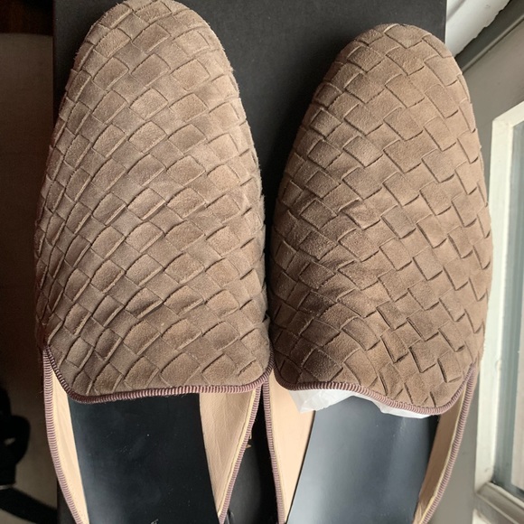 Bottega Veneta Woven Mules In Taupe 39.5 - Picture 2 of 8